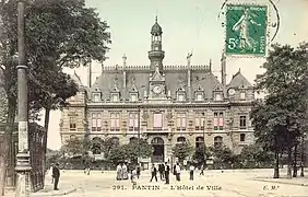 L'hôtel de ville au début du XXe siècle