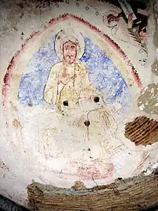 Fresque du Christ pantocrator