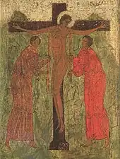 Parascève détail - XVIe siècle- Musée de Pskov.