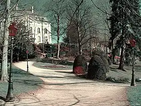 Vue du parc des Échelles.