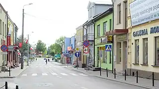 Rue du 11 Novembre à Parczew.