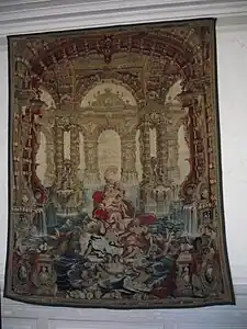 Les Triomphes marins (1698), tapisserie de Beauvais.