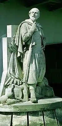 Zouave du pont de l'Alma à Paris.