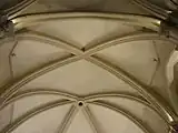 Voûte de la 2e travée.