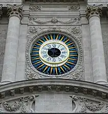 Horloge d'Henry Lepaute (1627) de l’ancienne  église Saint-Paul.