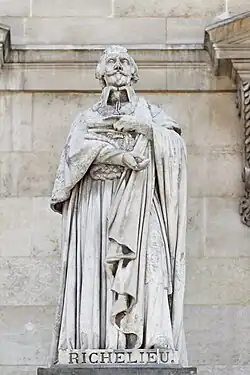 Richelieu (1857), Paris, palais du Louvre.