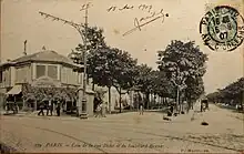 Le boulevard Brune à l'angle de la rue Didot en 1907.