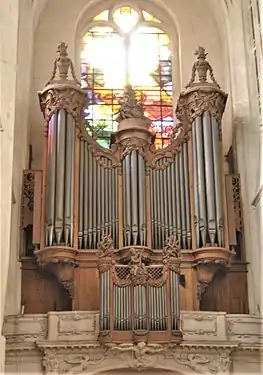 Orgue de tribune de l'église Saint-Gervais-Saint-Protais de Paris