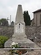 Monument aux morts.