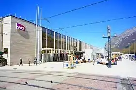 Photo de la gare de Grenoble.