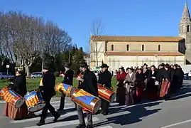Départ vers la mairie