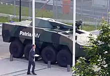 Patria NEMO, évolution simplifiée monotube de l'AMOS.