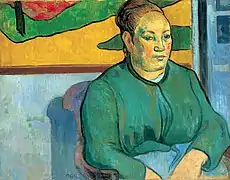 Paul Gauguin,Portrait de Madame Roulin (1888)