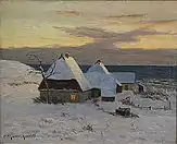 Paul Müller-Kaempff, Hiver, Darss Peninsula