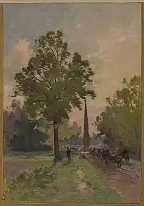 Esquisse de Paul Schmitt.