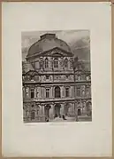 Pavillon de l'Horloge, héliogravure, 1853.