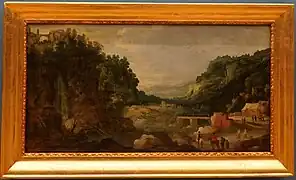 Paysage à la cascade