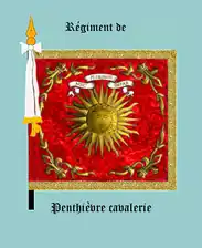 régiment de Penthièvre cavalerie, avers
