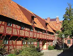 Maison à colombages à Ystad.