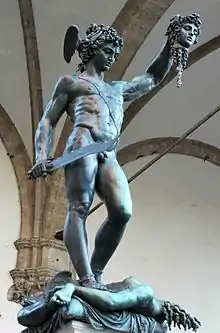 Persée tenant la tête de Méduse de Cellini