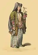 Jeune Persane par Robert Ker Porter (1818)