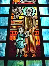 Violence et mort : Gabriele Schwarz-Eckart (de) et Maximilien Kolbe, tous deux morts à Auschwitz