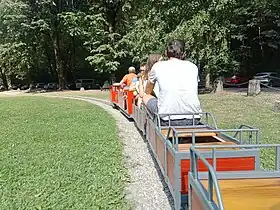 Le Petit Train du Parc Thermal.