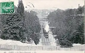 Tranchée des Buttes-Chaumont (1912).