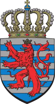 Petites armoiries du grand-duché de Luxembourg