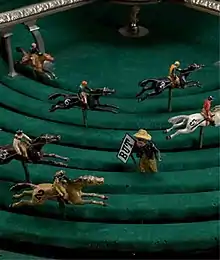 photo représentant le jeu de casino des petits chevaux