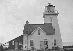 La maison-phare en 1890