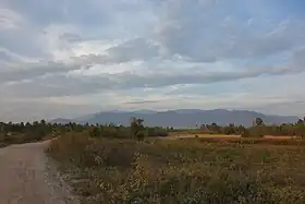 Phnom Aoral vu du sud-est.