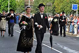Marion Le Bihan (Rostrenen), élue Reine de Cornouaille 2013.