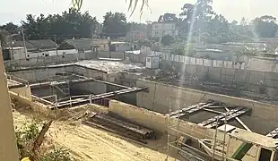 La station vue depuis l'EPAU.