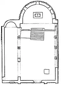 Plan de la basilique.