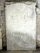 Dalle funéraire à effigies gravées de Renaud de Picquigny.