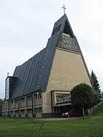 L'église de Pielisensuu.