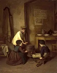 Le jour froid, (1858), Baltimore, Walters Art Museum.