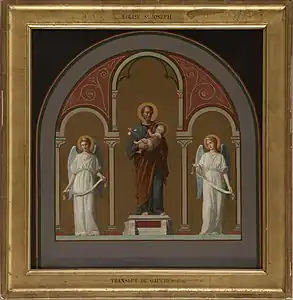 Esquisse pour l'église Saint-Joseph : Saint-Joseph, 1874, Paris, Petit Palais.