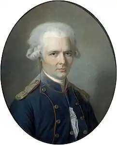 Pierre Choderlos de Laclos. Auteur des Liaisons dangereuses.