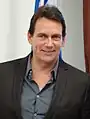 Pierre Karl Péladeau est député de Saint-Jérome de 2014 à 2016 pour le Parti québécois.