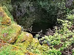 Le puits romain de Pierrefiche.