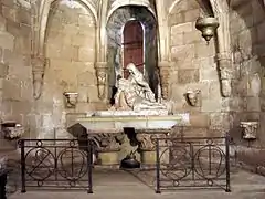 Pietà dans la crypte de l'église.