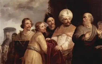 Élisée refusant les présents de Naaman, 1637 (Frans Hals museum, Haarlem).