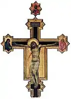 Croce a tabellone (380 × 274 cm).