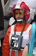 Un pilote rebelle en 2014.