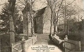 Le château Graveron.