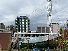 Vue du complexe du CISP Ravel et de la piscine Carnot.