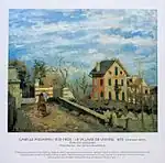 Camille Pissaro, Le Village de Voisins.