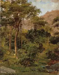 Forêt tropicale, Galipán,1854Museumsbygningen, Copenhague